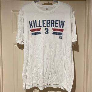 Minnesota Twins MLB Harmon Killebrew Hall Of Fame  T Shirt ( Adult M)